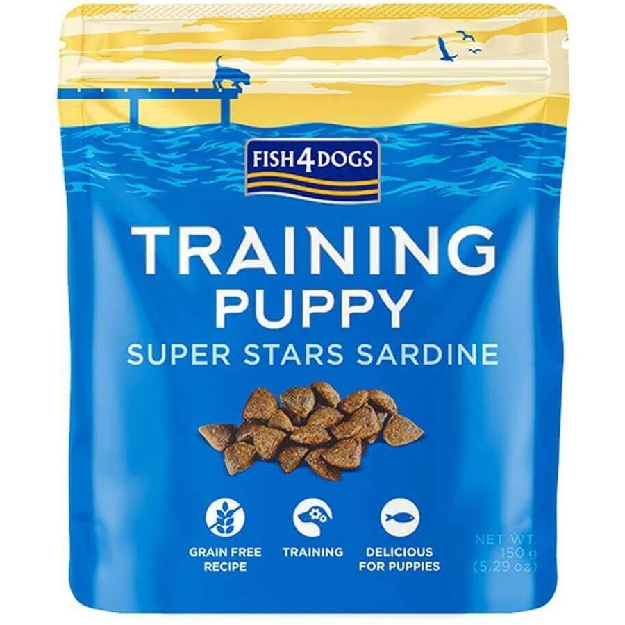 Fish4Dogs Тренувальна пальмова рибка для лина сардина 150 г: ціни та характеристики