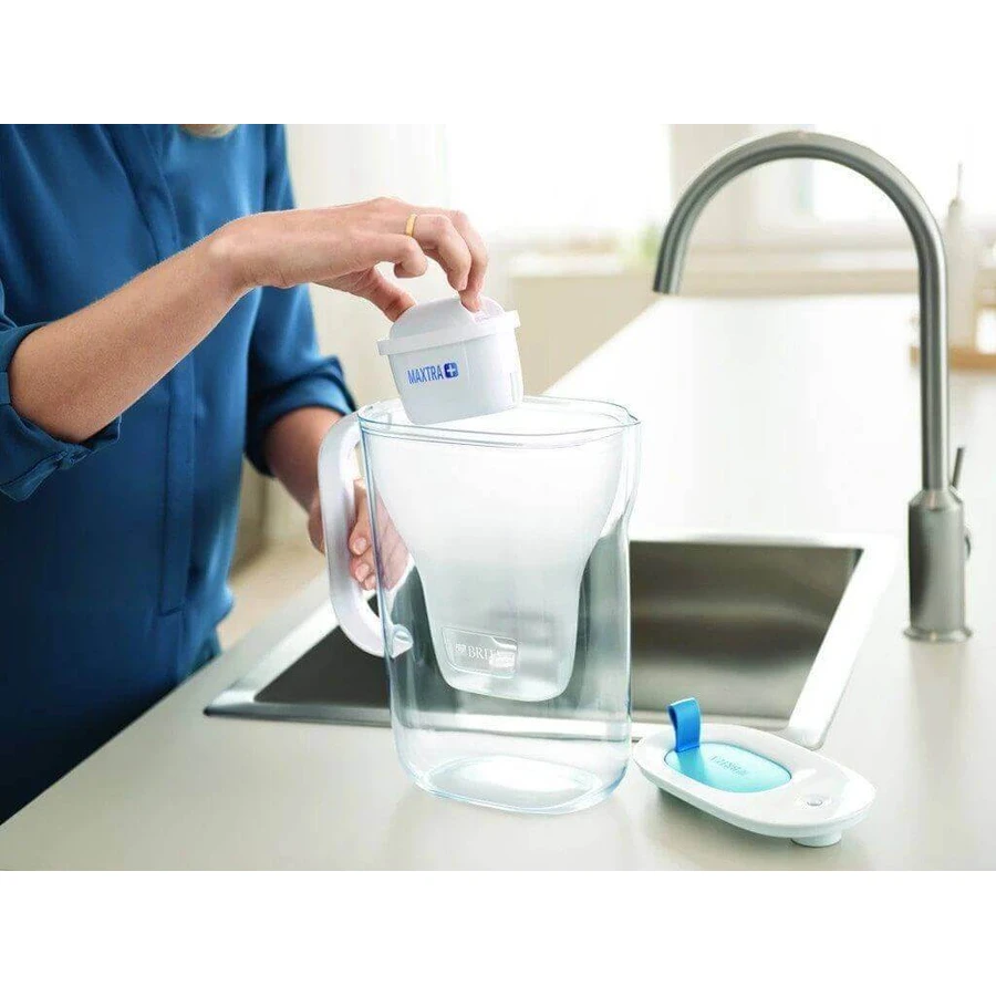 Чайник Brita Style XL LED сірий з фільтром 3,6 л: ціни та характеристики