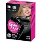 Фен Braun Satin Hair 1 Hd 130 To Go 1pc 1×1 шт: ціни та характеристики
