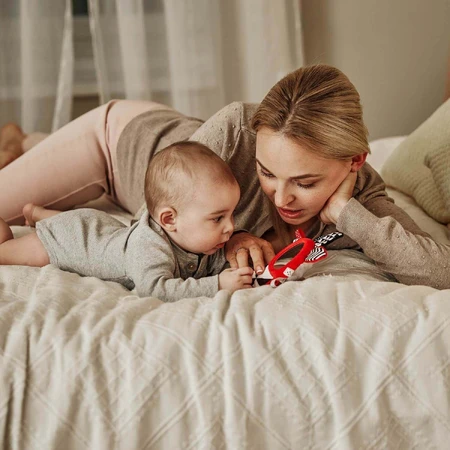 Canpol babies Контрастна гантель-пищалка з дзеркалом SENSORY: ціни та характеристики