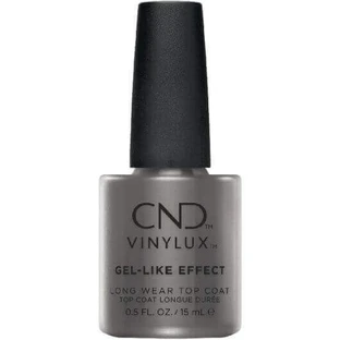 Верхнє покриття CND Vinylux Like Efect Top Coat з напівстійким гелевим ефектом 15мл