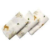 Пеленки из тигрового вьюнка, 80 х 80 см, 3 шт/комплект, Baltic Bebe