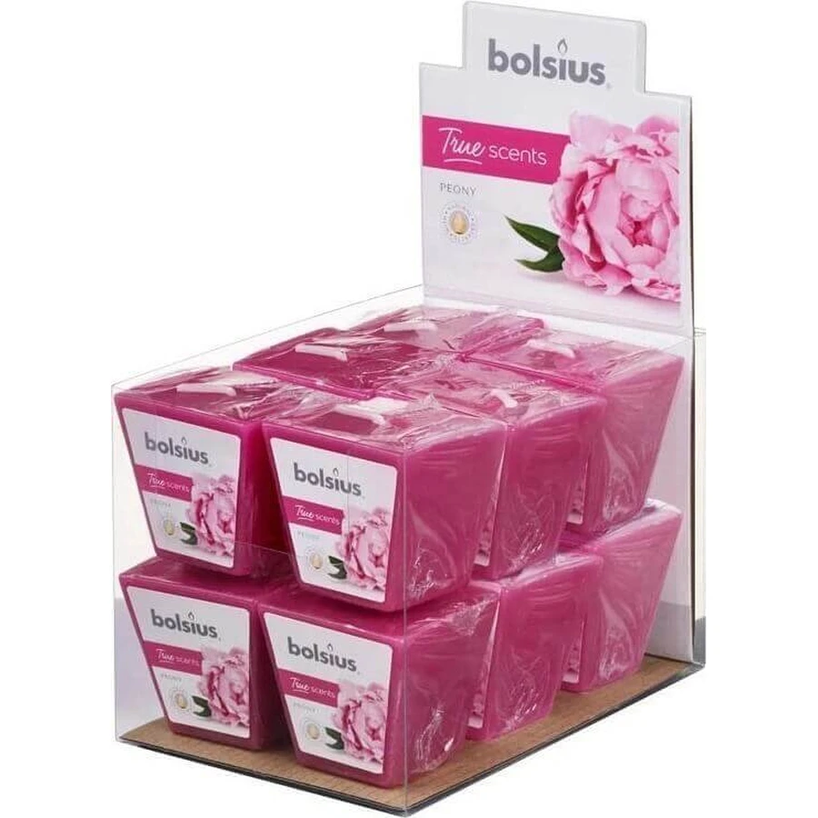 Bolsius Aromatic 2.0 Votiv 48мм Півонія, ароматична свічка 1×1 шт, ароматична свічка: ціни та характеристики