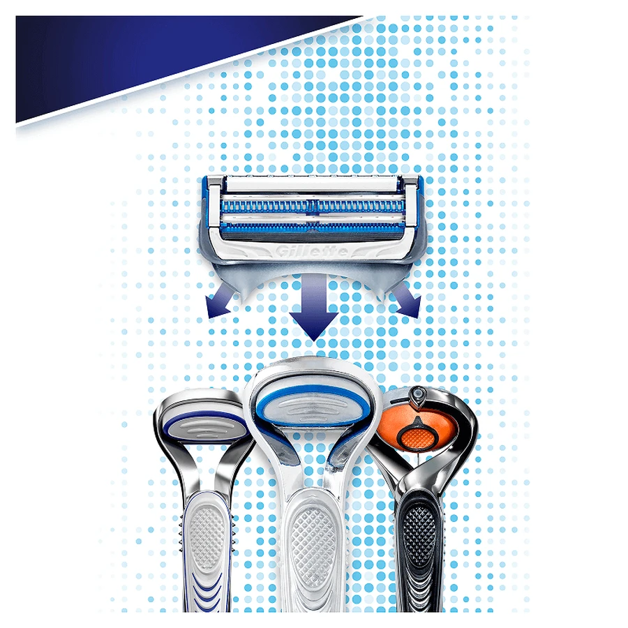 Бритва + 2 касети, Gillette Skinguard Sensitive, P&G: ціни та характеристики