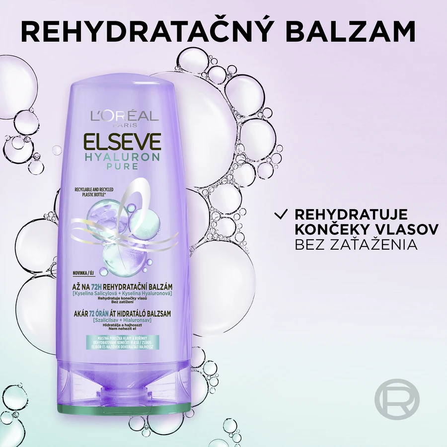 L'Oréal Paris Elseve Elseve Hyaluron Pure Balm, 200 мл: цены и характеристики