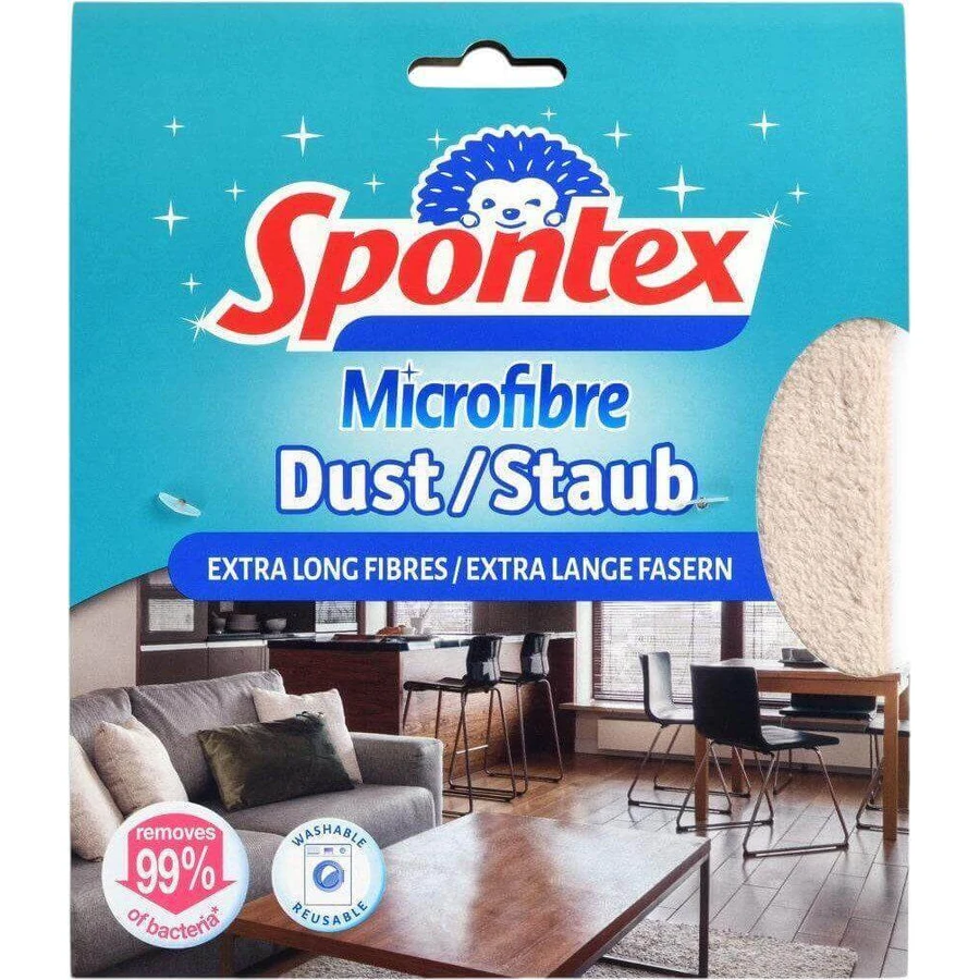 Серветка для пилу з мікрофібри Spontex Dust: ціни та характеристики