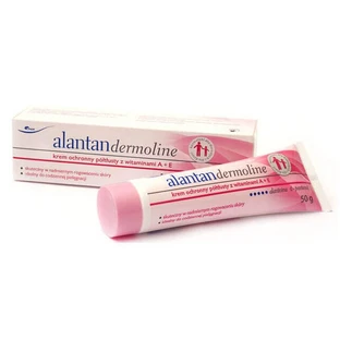 Alantan Dermoline крем защитный полужирный с витаминами A и E 50 г