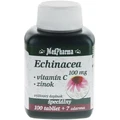MedPharma Ехінацея 100 мг + Вітамін С + Цинк 107 таблеток