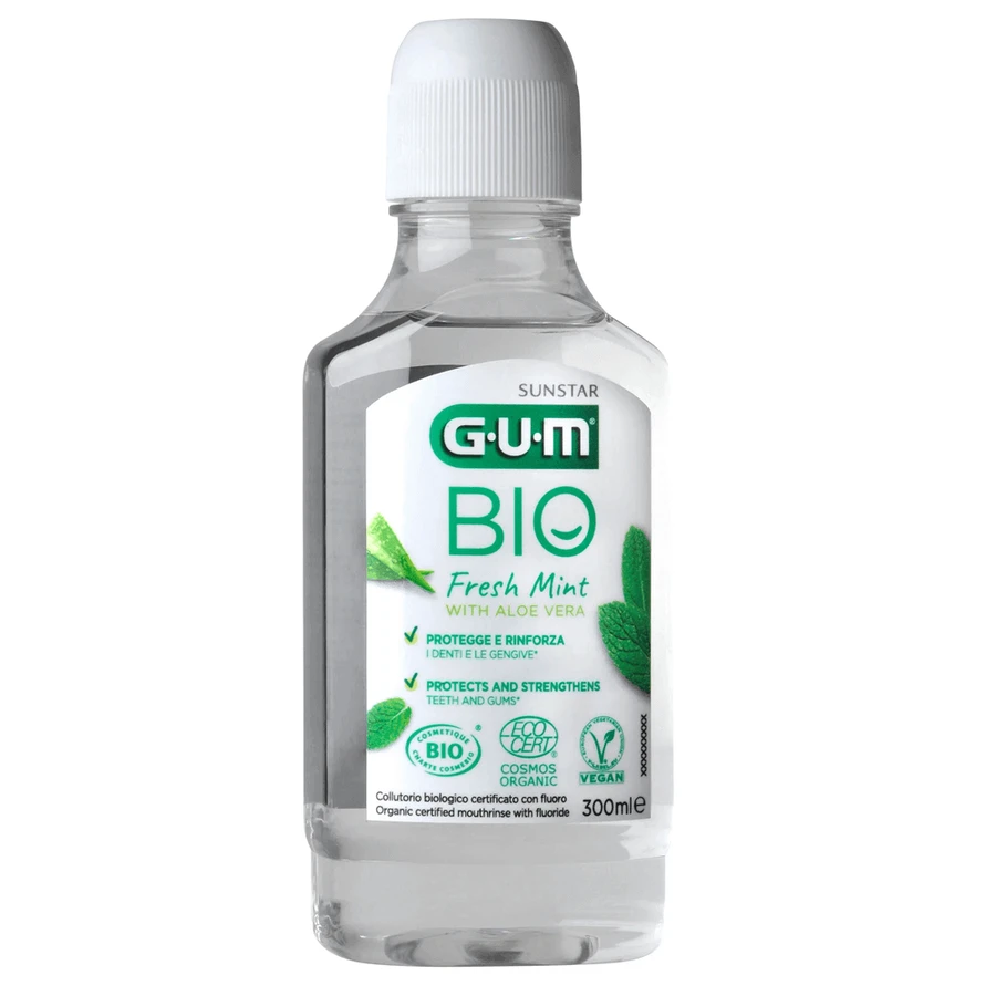 Органический ополаскиватель для рта Fresh Mint Gum, 300 мл, Sunstar Gum: цены и характеристики