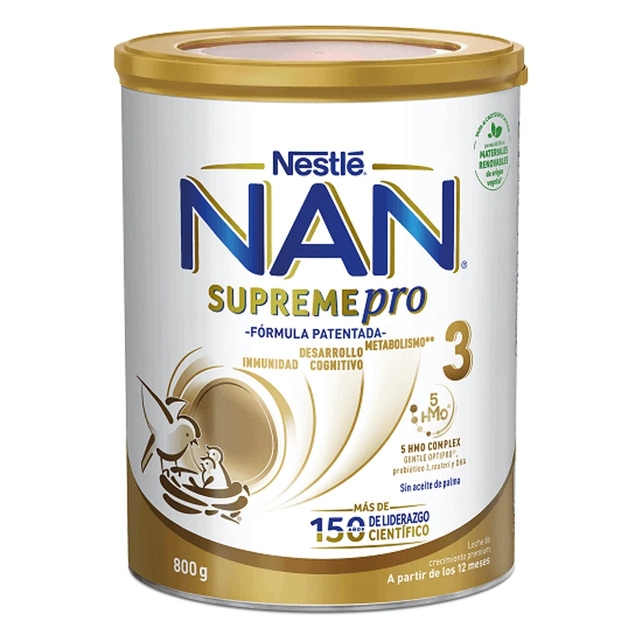 Суха молочна суміш Nan 3 Supreme Pro, 800 г, Nestlé: ціни та характеристики