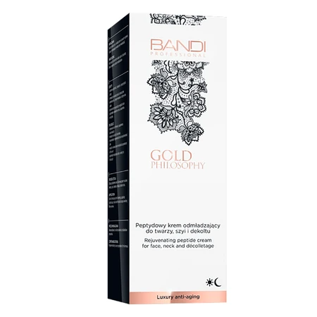 Bandi Gold Philosophy, пептидный омолаживающий крем для лица, шеи и декольте, 50 мл: цены и характеристики