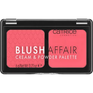 Catrice Blush Affair Cream & Powder Palette, румяна, Stunning Strawberry, 010, 6 г