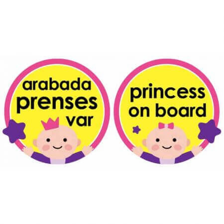 Semn auto Prince on Board, Roz, BabyJem: ціни та характеристики