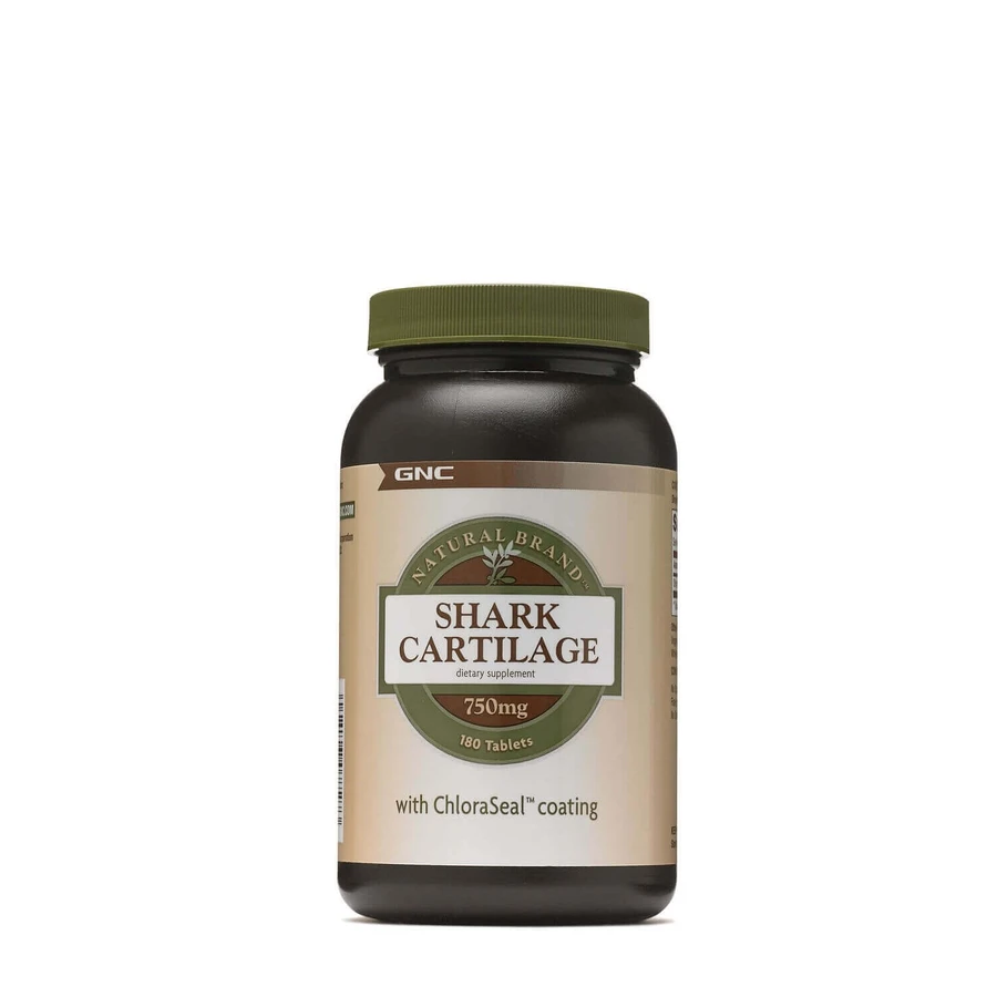 GNC Natural Brand Shark Cartilage, Акулий хрящ 750 мг, 180 таб.: цены и характеристики