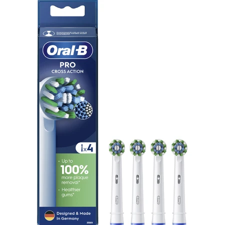 Сменные насадки Oral-B Pro Cross Action 4 шт.: цены и характеристики