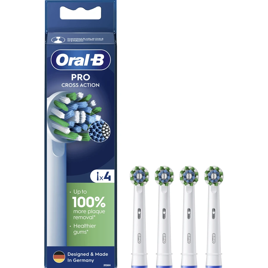 Сменные насадки Oral-B Pro Cross Action 4 шт.: цены и характеристики
