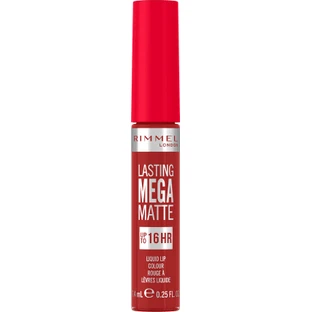 Rimmel London Lasting Mega Matte Liquid Рідка помада N.500 FIRE STARTER, 1 шт.