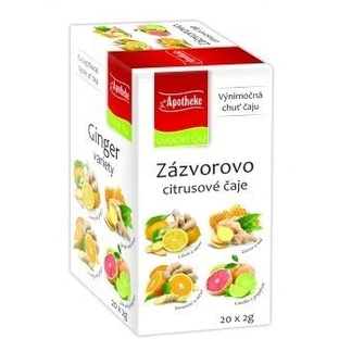 Apotheke Premier Selection чай імбирно-цитрусовий в пакетиках 20 х 2 г