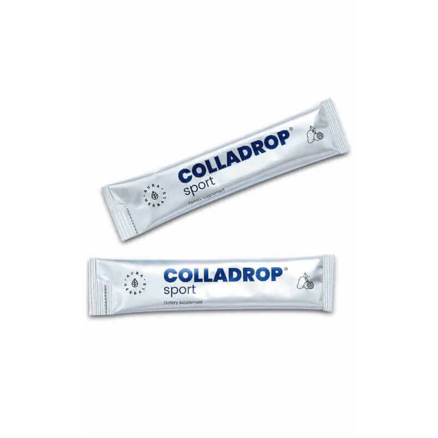 Colladrop Sport 5000 мг морской коллаген 30 пакетиков Aura herbals: цены и характеристики