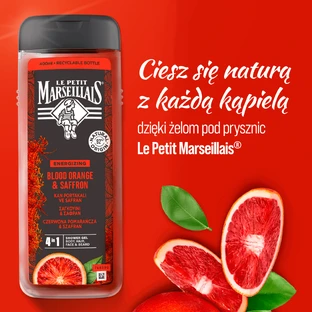 Le Petit Marseillais el shower 4in1 для мужчин Красный апельсин и шафран, 400 мл