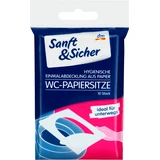 Накладка на сидіння для унітазу Sanft&Sicher, паперова, 10 шт.