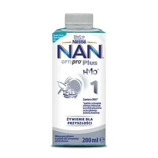 Жидкая молочная смесь Nestle NAN Optipro Plus 1 HMO для детей с рождения, 200 мл