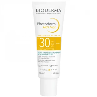 Bioderma Photoderm Матирующий и корректирующий флюид Акн Мат SPF30 40 мл