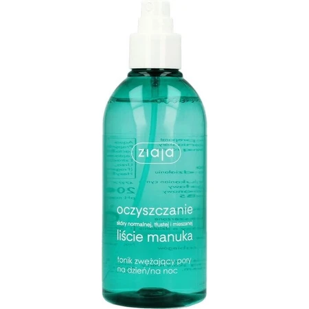 Ziaja Manuka - вяжущий тоник 12+ 1×200 мл, тоник: цены и характеристики