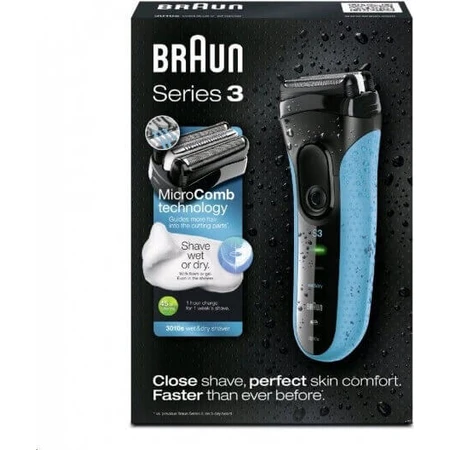 BRAUN Series 3 3010s W&D 1×1 шт, бритва: цены и характеристики