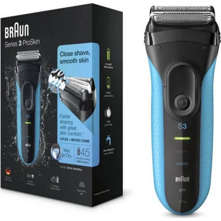 BRAUN Series 3 3010s W&D 1×1 шт, бритва: цены и характеристики