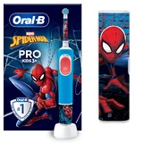 Электрическая зубная щетка + зубная щетка Vitality Pro Kids Spider-Man, для детей 3+ лет, Oral-B