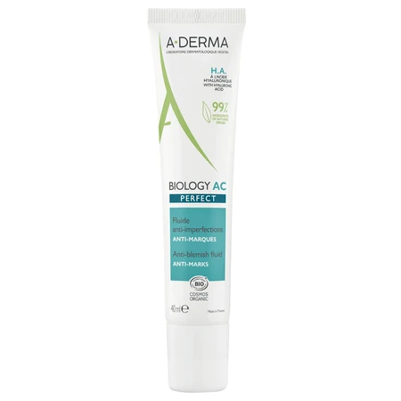 A-Derma Biology AC Anti-blemish fluid, 40 мл: цены и характеристики