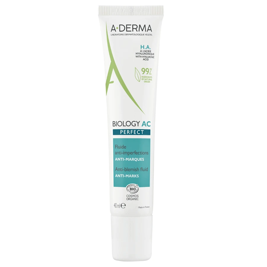 A-Derma Biology AC Anti-blemish fluid, 40 мл: цены и характеристики