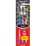 Colgate Зубна щітка Zig Zag Вугільна 3 шт