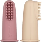 Petite&Mars Набір силіконових зубних щіток Rose&Sand 0м+ 2 шт: ціни та характеристики