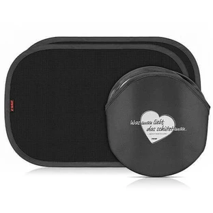 TravelKid Sun Pure Reer 86121 Комплект из 2 автомобильных солнцезащитных козырьков с клеем без присосок