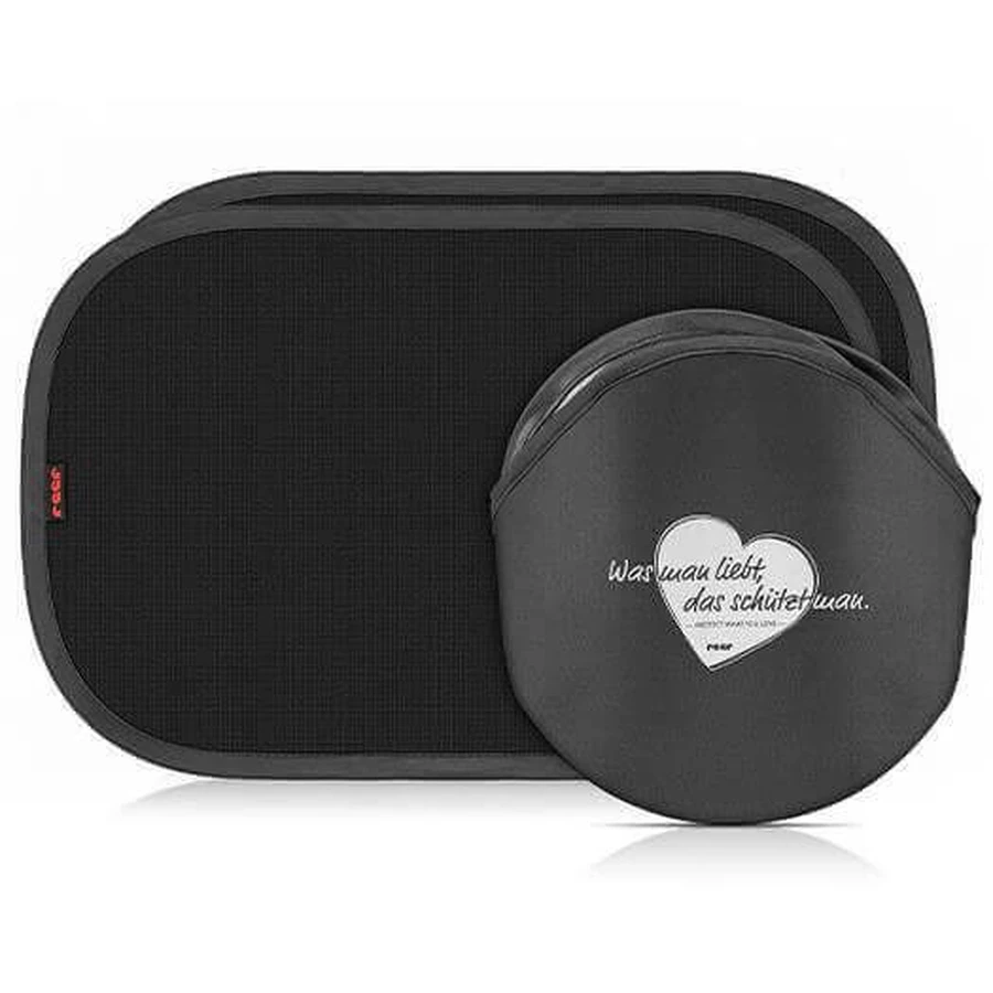 TravelKid Sun Pure Reer 86121 Комплект из 2 автомобильных солнцезащитных козырьков с клеем без присосок: цены и характеристики