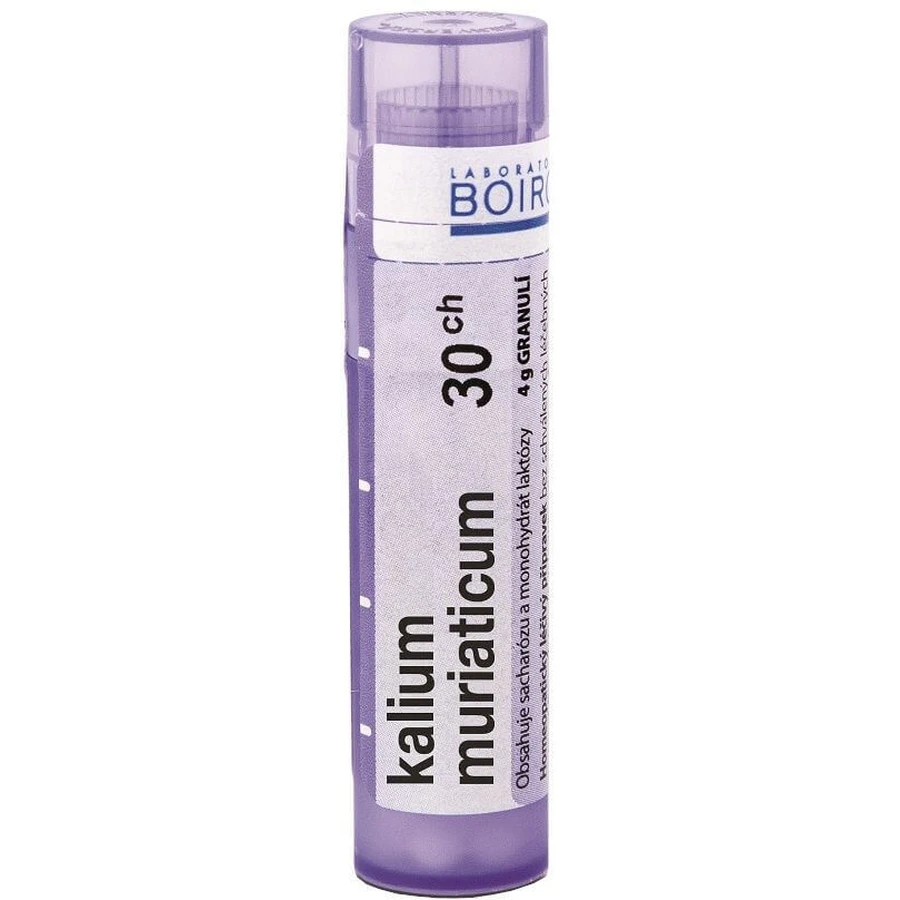 Boiron Kalium Muriaticum CH30 гранулы 4 г: цены и характеристики