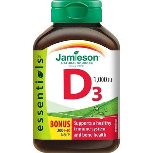 JAMIESON VITAMIN D3 1000 МО 1×240 табл, вітамін D3