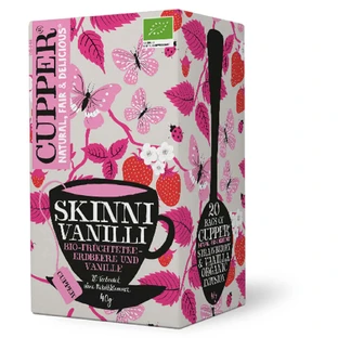 Фиточай Allos Hof Skinni Vanilli Cupper, органический, фильтр-пакетик 2 г, 20 шт.