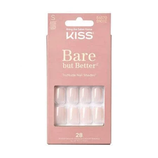 Накладні нігті Bare but Better, Nudies Short Squoval, Kiss
