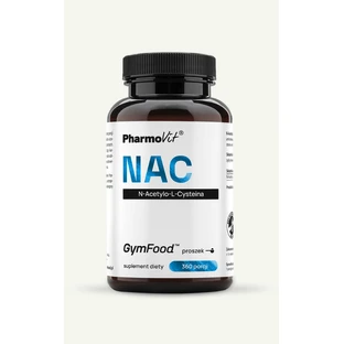 NAC N-ацетил-L-цистеїн 140 г GymFood Pharmovit