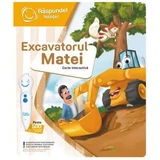 Інтерактивна книжка-екскаватор Матвій, +3 роки, Raspundel Istetel