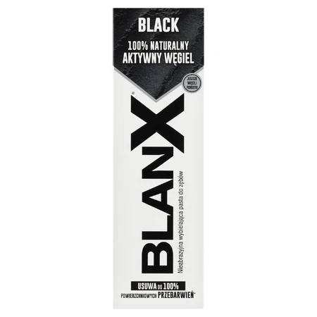 BlanX Black, отбеливающая зубная паста с активным ингредиентом, 75 мл: цены и характеристики