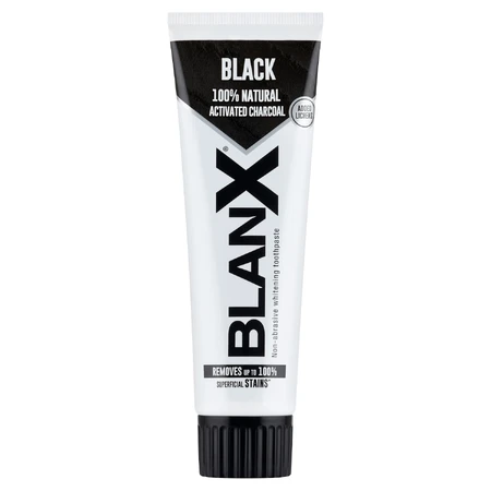 BlanX Black, отбеливающая зубная паста с активным ингредиентом, 75 мл: цены и характеристики