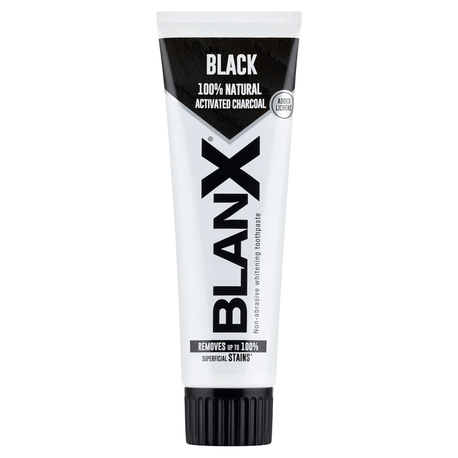 BlanX Black, отбеливающая зубная паста с активным ингредиентом, 75 мл: цены и характеристики