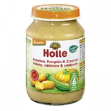 Пюре з кабачків, гарбуза та картоплі, 190 г, Holle Baby Food