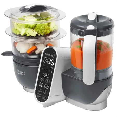 Многофункциональный робот Nutribaby+ 5 в 1 Nutribaby+ Grey, BabyMoov: цены и характеристики