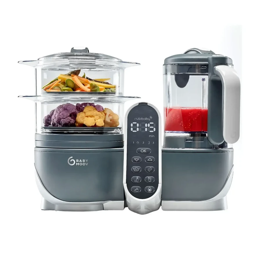 Многофункциональный робот Nutribaby+ 5 в 1 Nutribaby+ Grey, BabyMoov: цены и характеристики