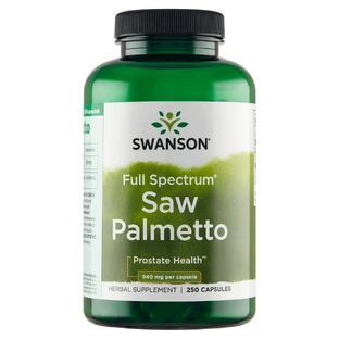 Swanson Saw Palmetto 540 мг, пальма саба, 250 капсул